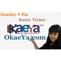 OkaeYa Sunday 4 pm Entry Ticket